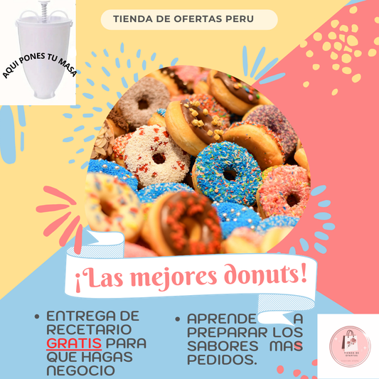 DISPENSADOR DE DONAS SUPER PRACTICO